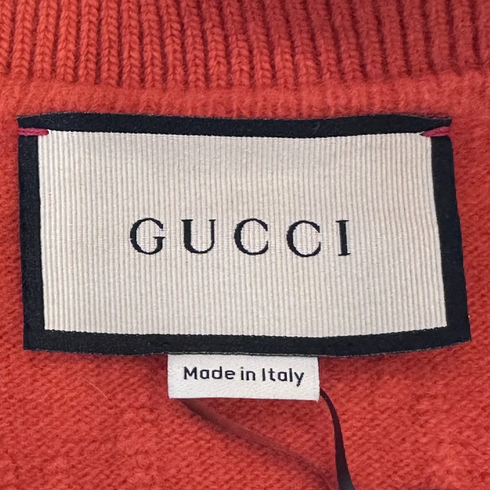 Gucci Orange Knit Vest with GG Pattern Size US XS / EU 42 / 0 - 3 Thumbnail