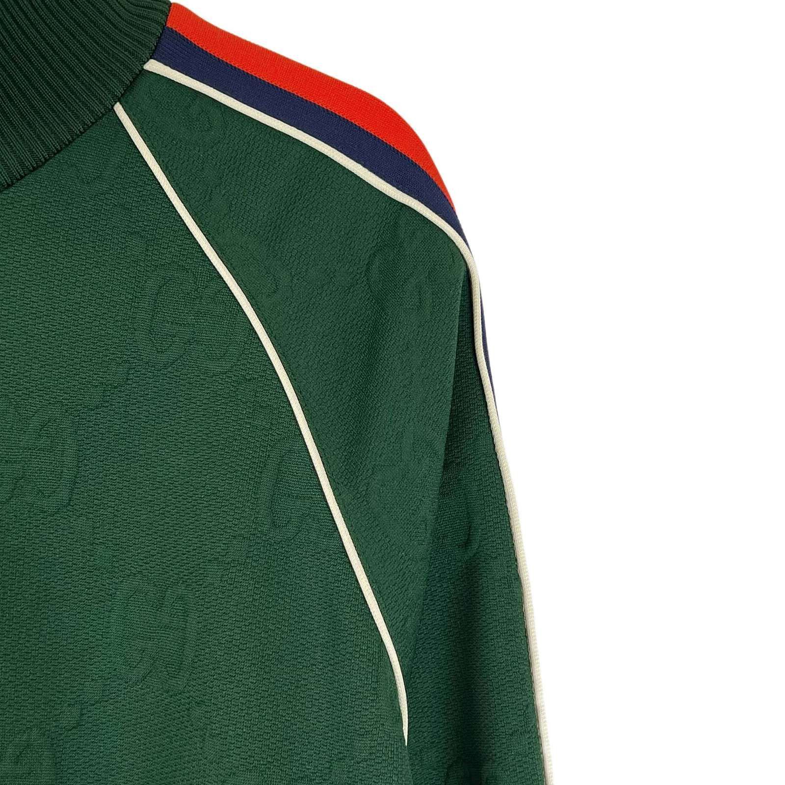 Gucci GG Jacquard Track Jacket in Green Size US XS / EU 42 / 0 - 5 Thumbnail