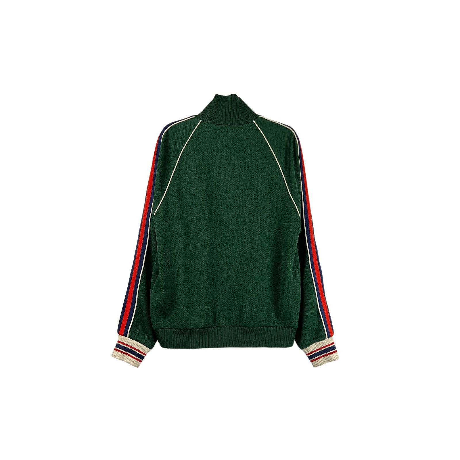 Gucci GG Jacquard Track Jacket in Green Size US XS / EU 42 / 0 - 2 Thumbnail