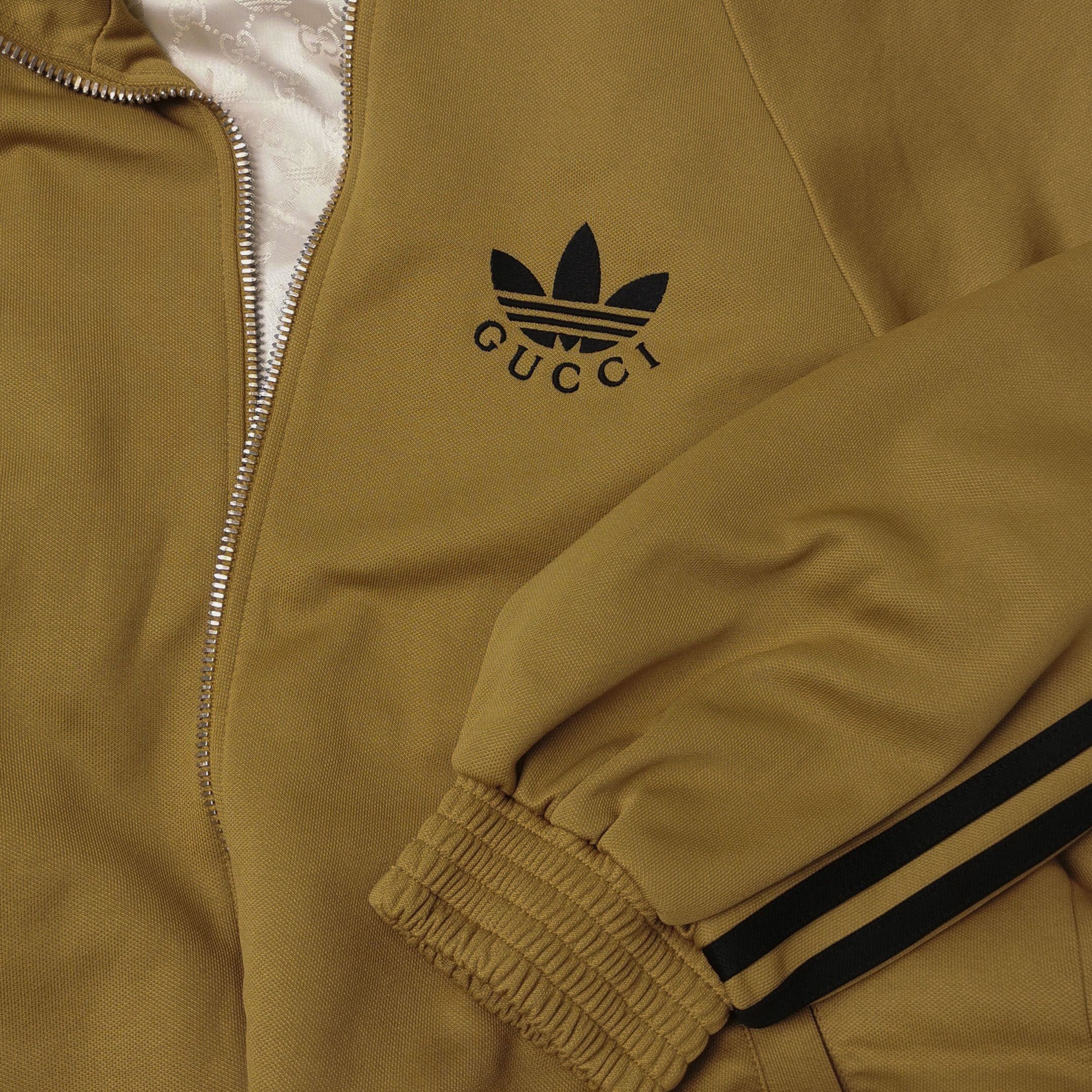 Gucci Brown Logo Track Jacket in Size S Size US S / EU 44-46 / 1 - 3 Thumbnail