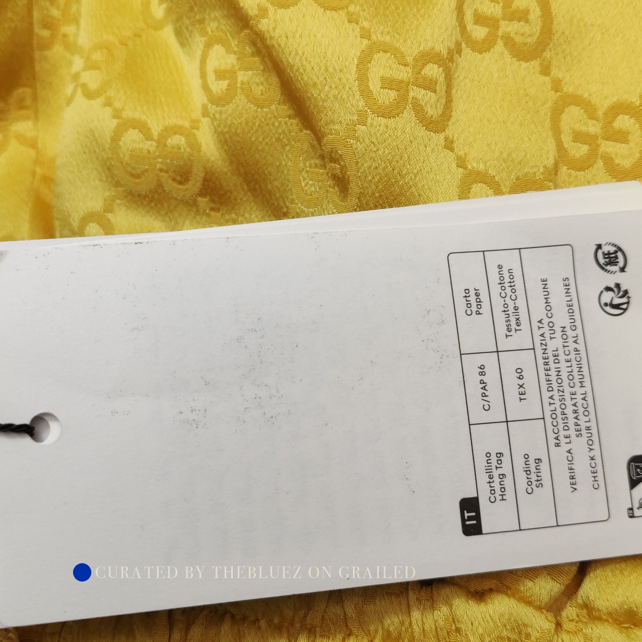 Gucci Stylish Yellow Monogram Trousers Size US 32 / EU 48 - 9 Thumbnail