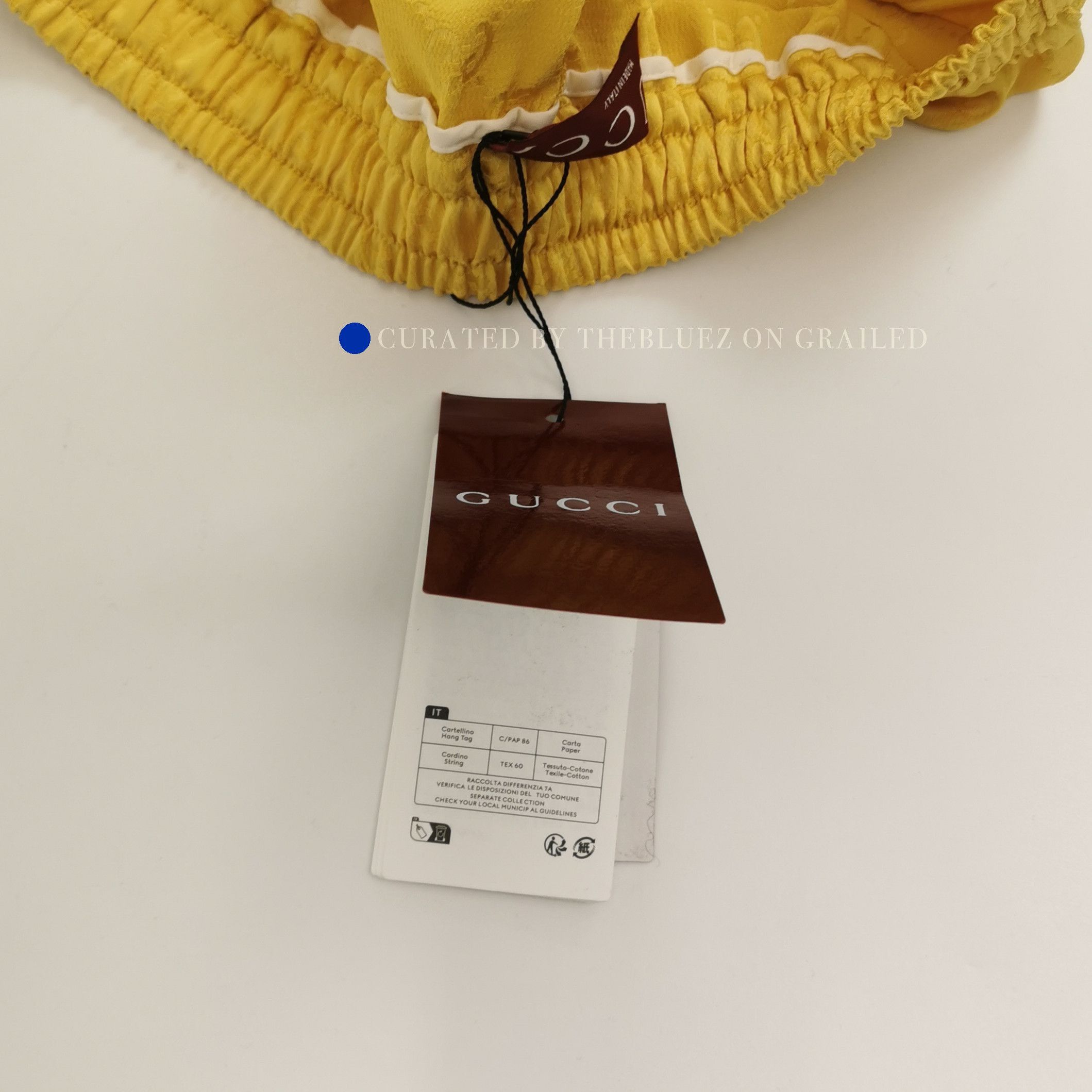 Gucci Stylish Yellow Monogram Trousers Size US 32 / EU 48 - 4 Thumbnail