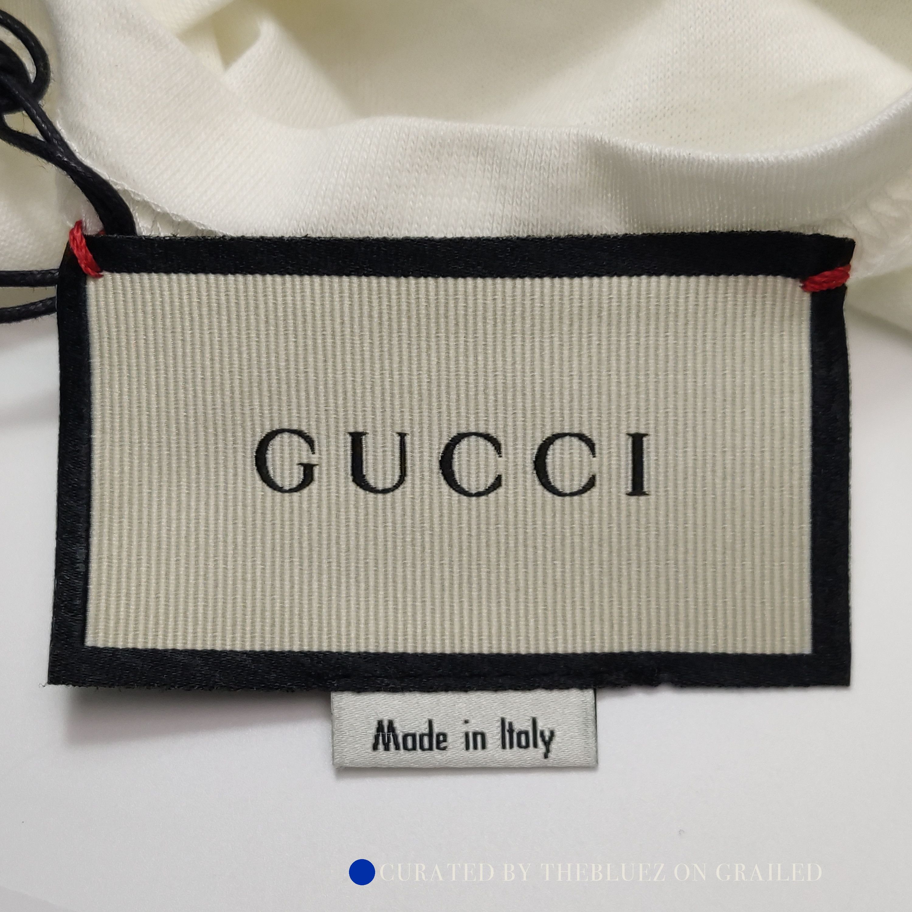 Gucci Graphic Print White T-Shirt in Size S Size US S / EU 44-46 / 1 - 5 Thumbnail