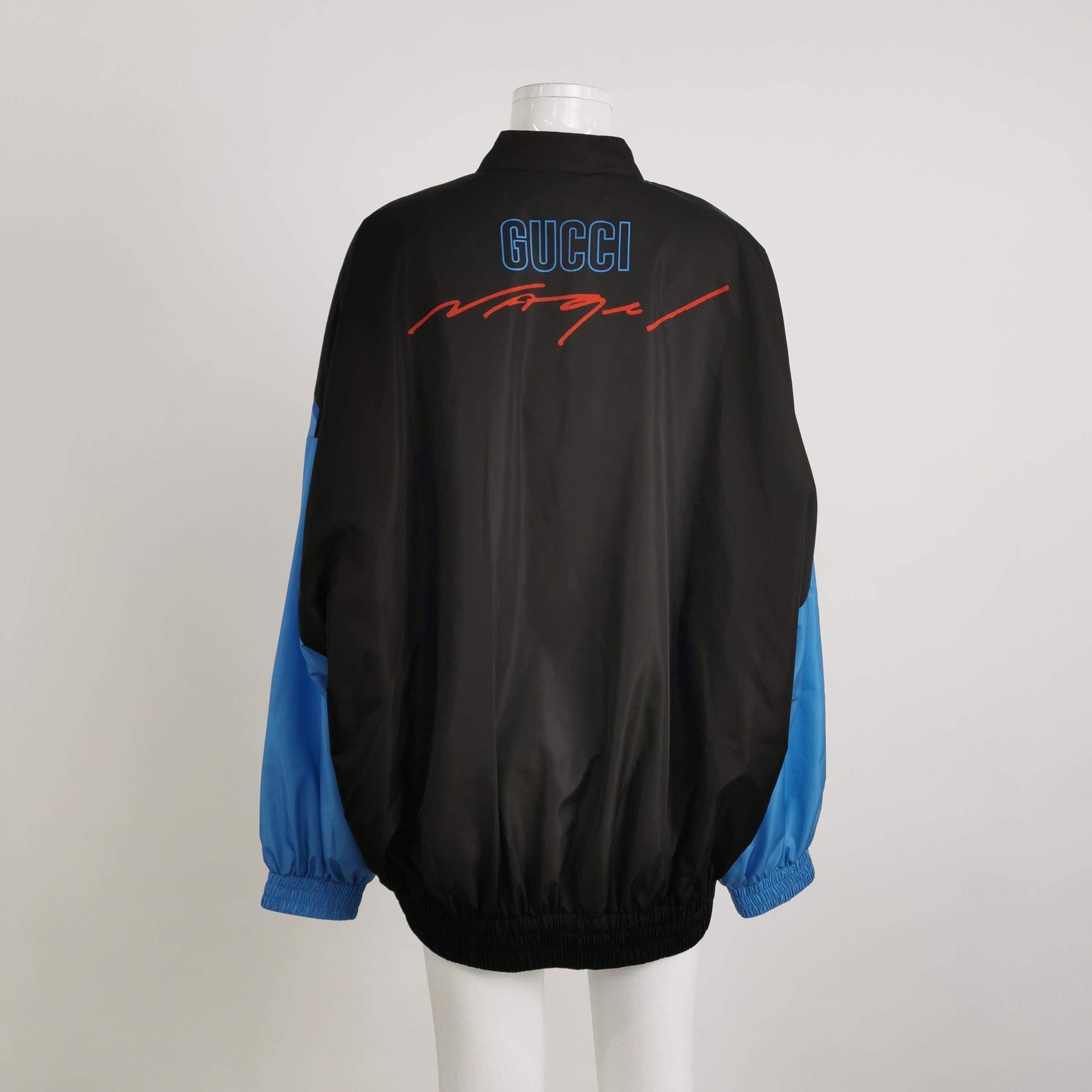 Gucci Graphic Print Logo Light Jacket Size US M / EU 48-50 / 2 - 2 Thumbnail