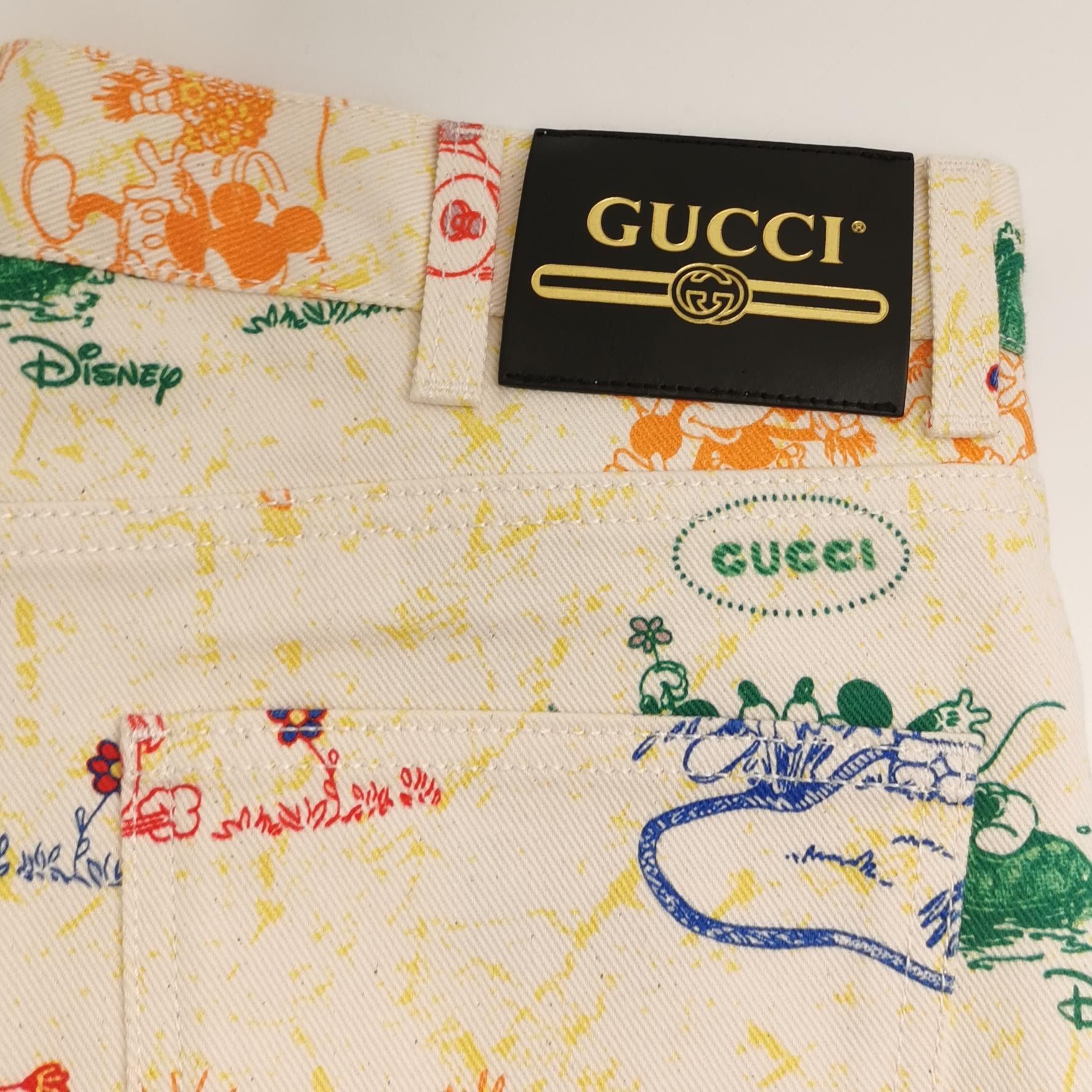Gucci Disney Print Shorts in Multi Color Size US 28 / EU 44 - 3 Thumbnail