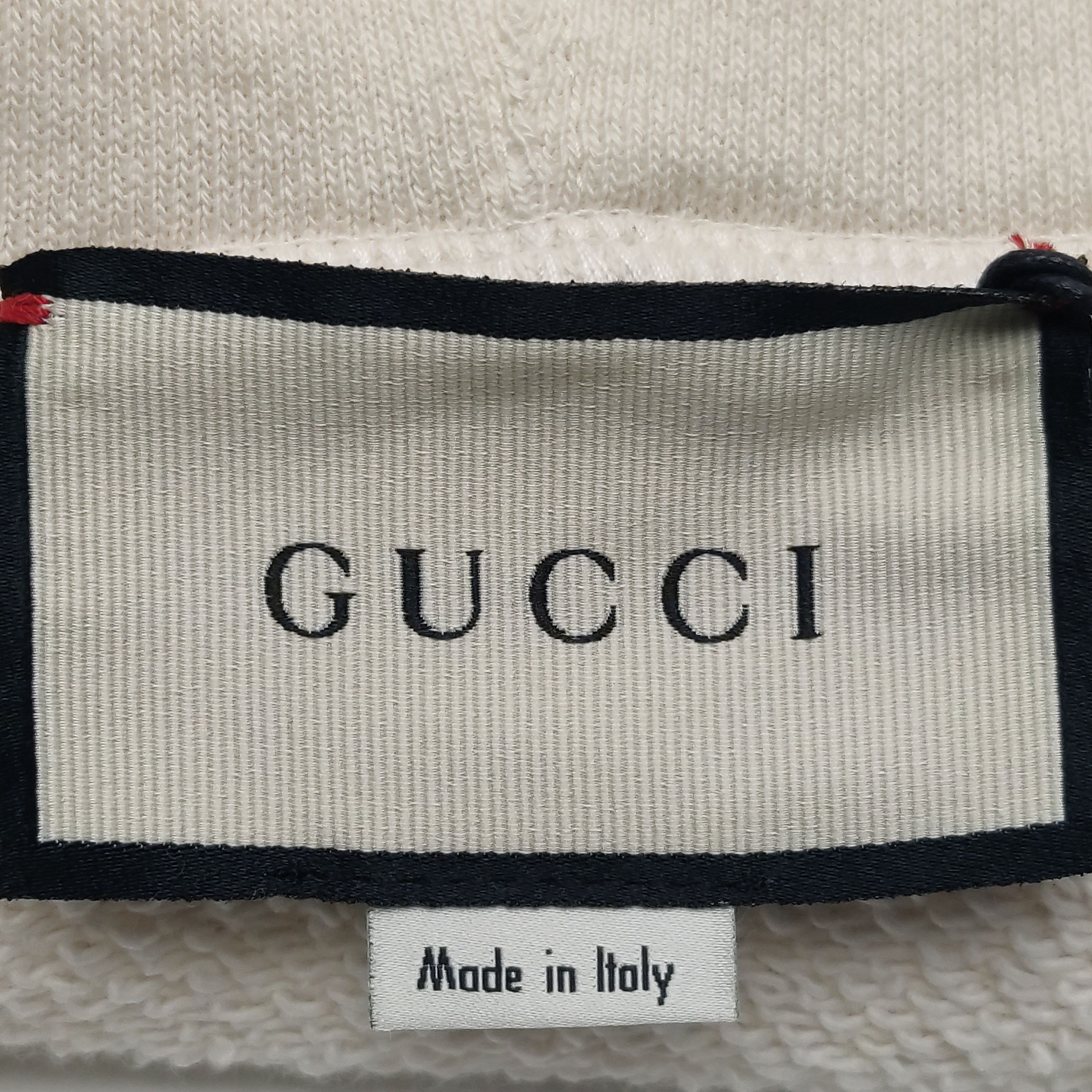 Gucci Stylish Logo Hoodie in Beige Size US S / EU 44-46 / 1 - 5 Thumbnail