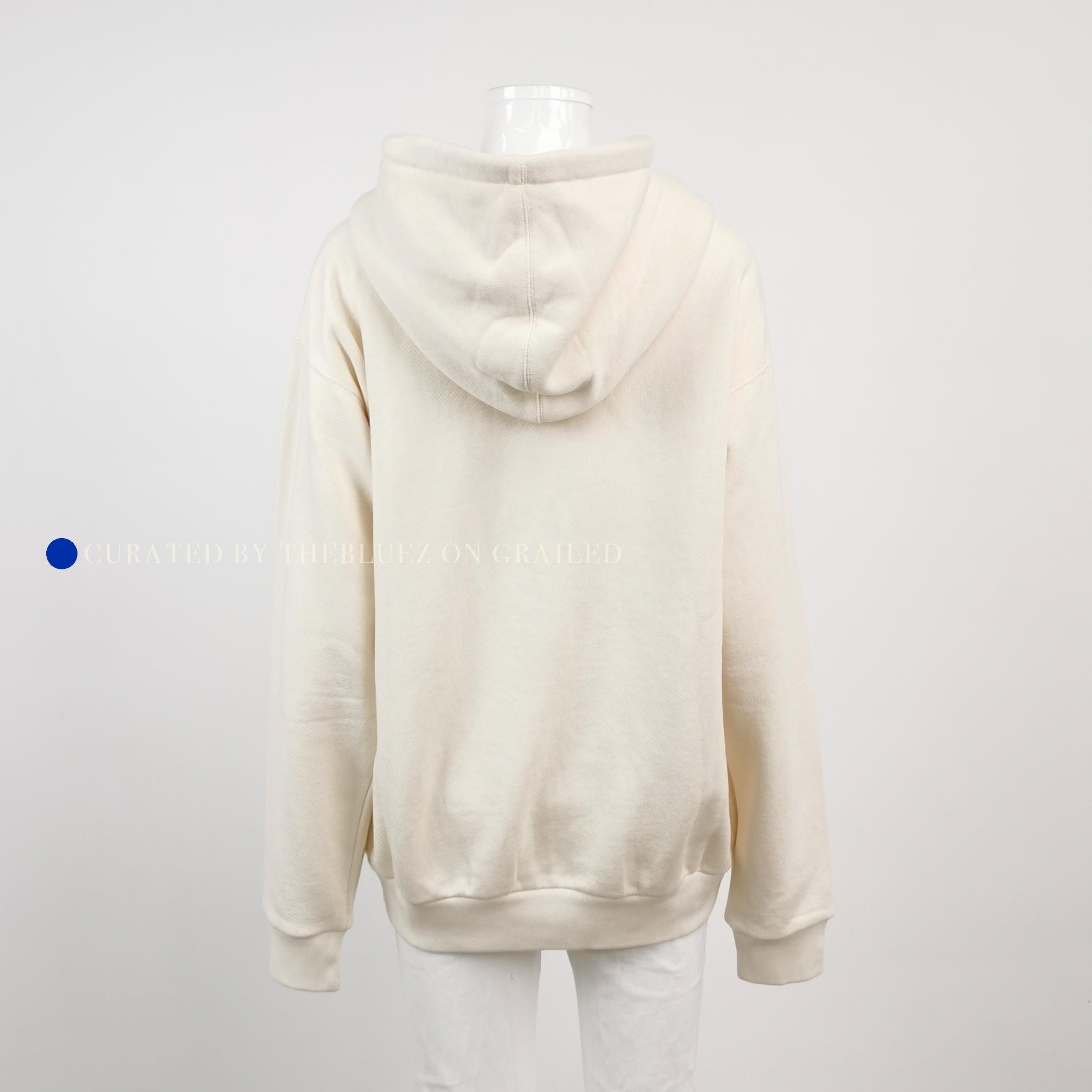Gucci Stylish Logo Hoodie in Beige Size US S / EU 44-46 / 1 - 2 Thumbnail