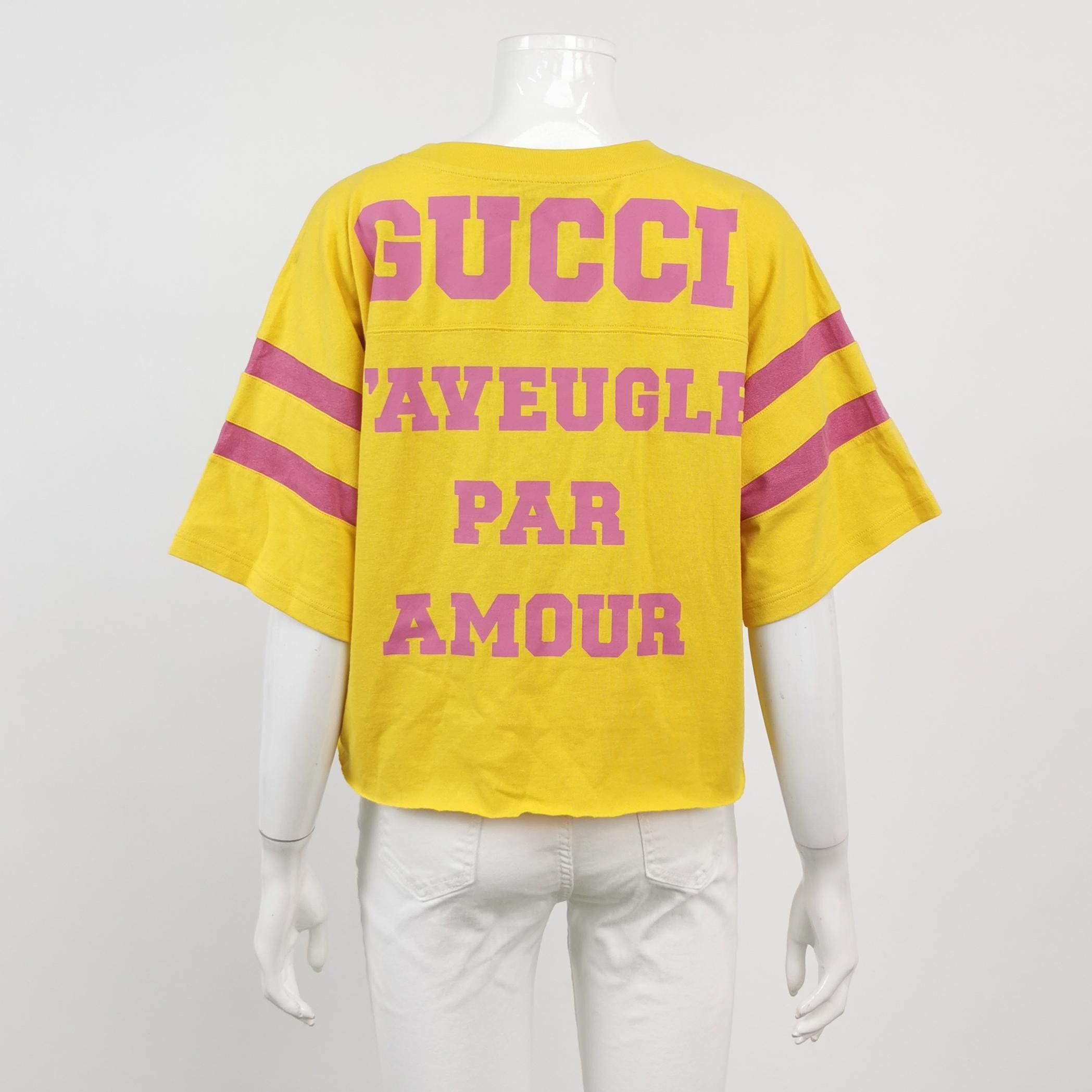 Gucci L'Aveugle Par Amour Graphic Tee Size US S / EU 44-46 / 1 - 2 Thumbnail