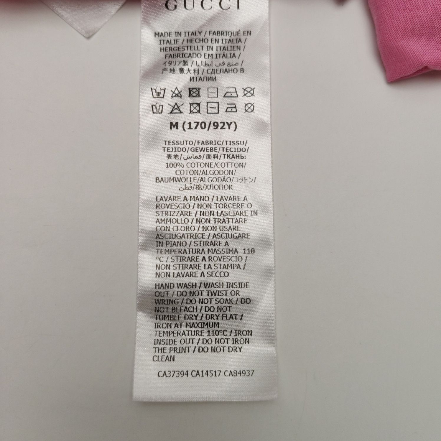 Gucci Mickey Graphic T-Shirt in Pink Size US M / EU 48-50 / 2 - 5 Thumbnail