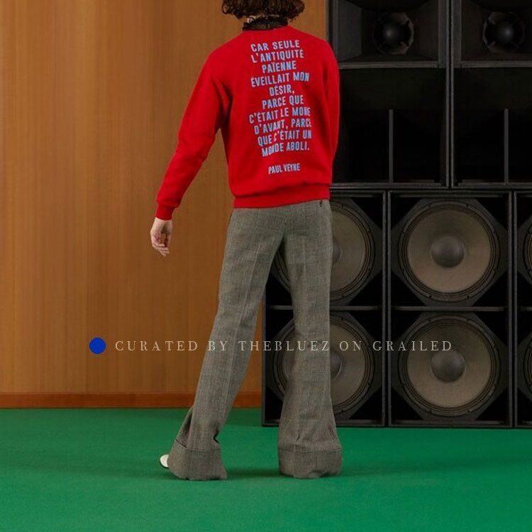 Gucci Graphic Sweatshirt with Humphrey Bogart Design Size US M / EU 48-50 / 2 - 8 Thumbnail