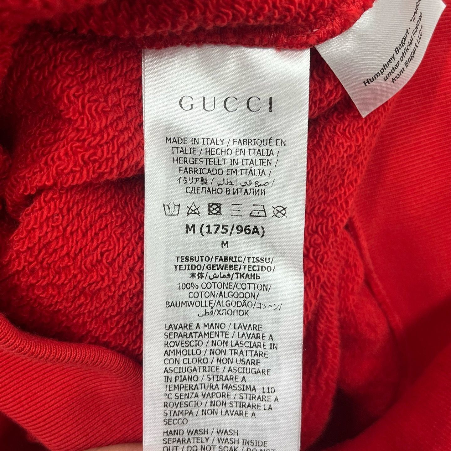 Gucci Graphic Sweatshirt with Humphrey Bogart Design Size US M / EU 48-50 / 2 - 4 Thumbnail