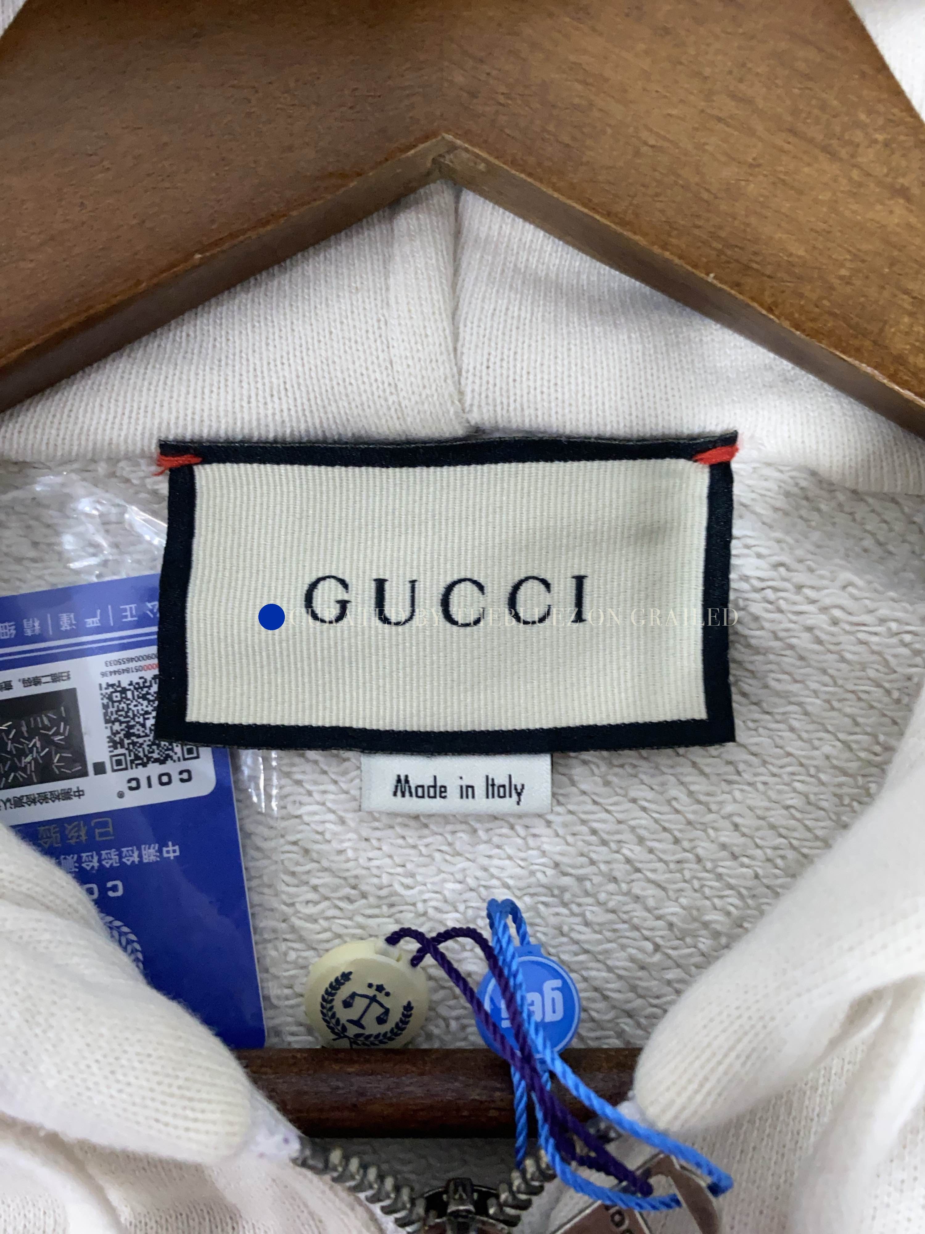 Gucci Colorblock Zip Up Hoodie in Multi Size US M / EU 48-50 / 2 - 3 Thumbnail
