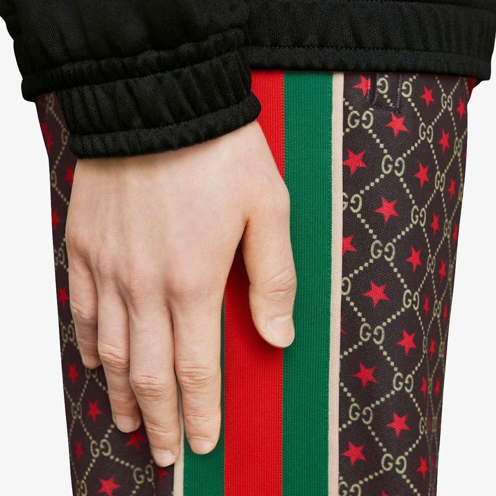 Gucci Black Star GG Web Joggers in Size 34 Size US 34 / EU 50 - 10 Thumbnail