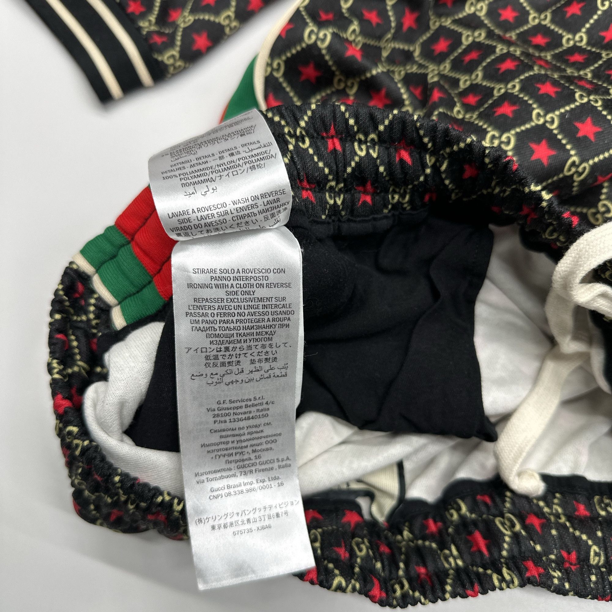 Gucci Black Star GG Web Joggers in Size 34 Size US 34 / EU 50 - 4 Thumbnail