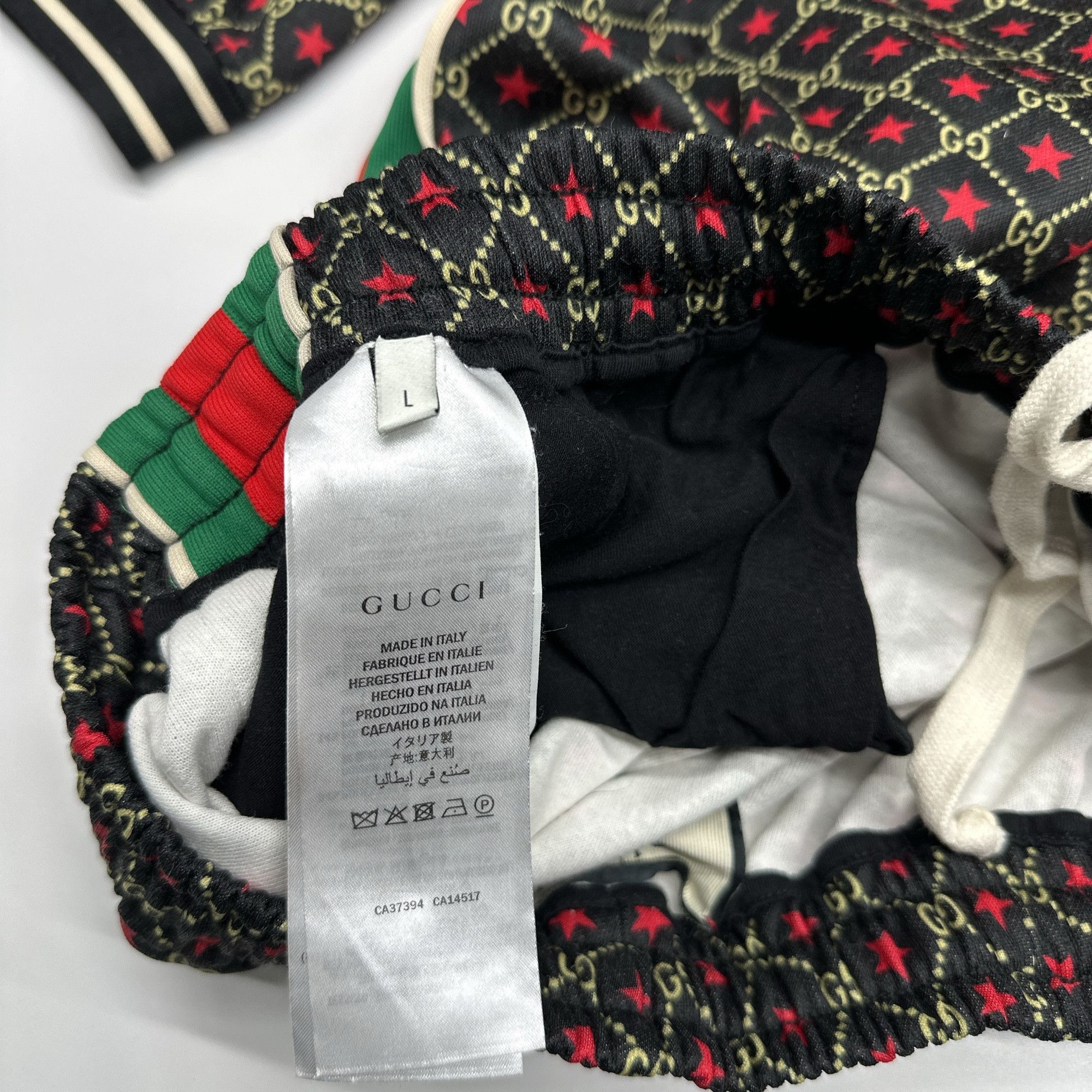 Gucci Black Star GG Web Joggers in Size 34 Size US 34 / EU 50 - 3 Thumbnail