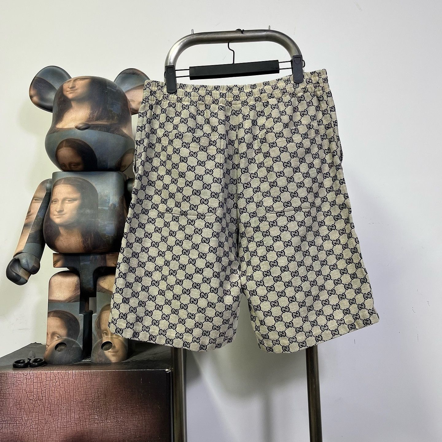 Gucci Beige GG Monogram Shorts in Size 30 Size US 30 / EU 46 - 2 Thumbnail