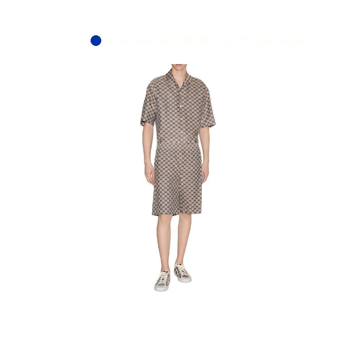 Gucci Beige GG Monogram Shorts in Size 30 Size US 30 / EU 46 - 6 Thumbnail