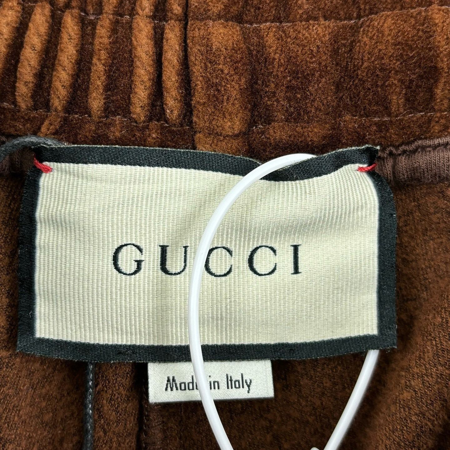 Gucci Logo Velvet Sweatpants in Brown Size US 28 / EU 44 - 3 Thumbnail