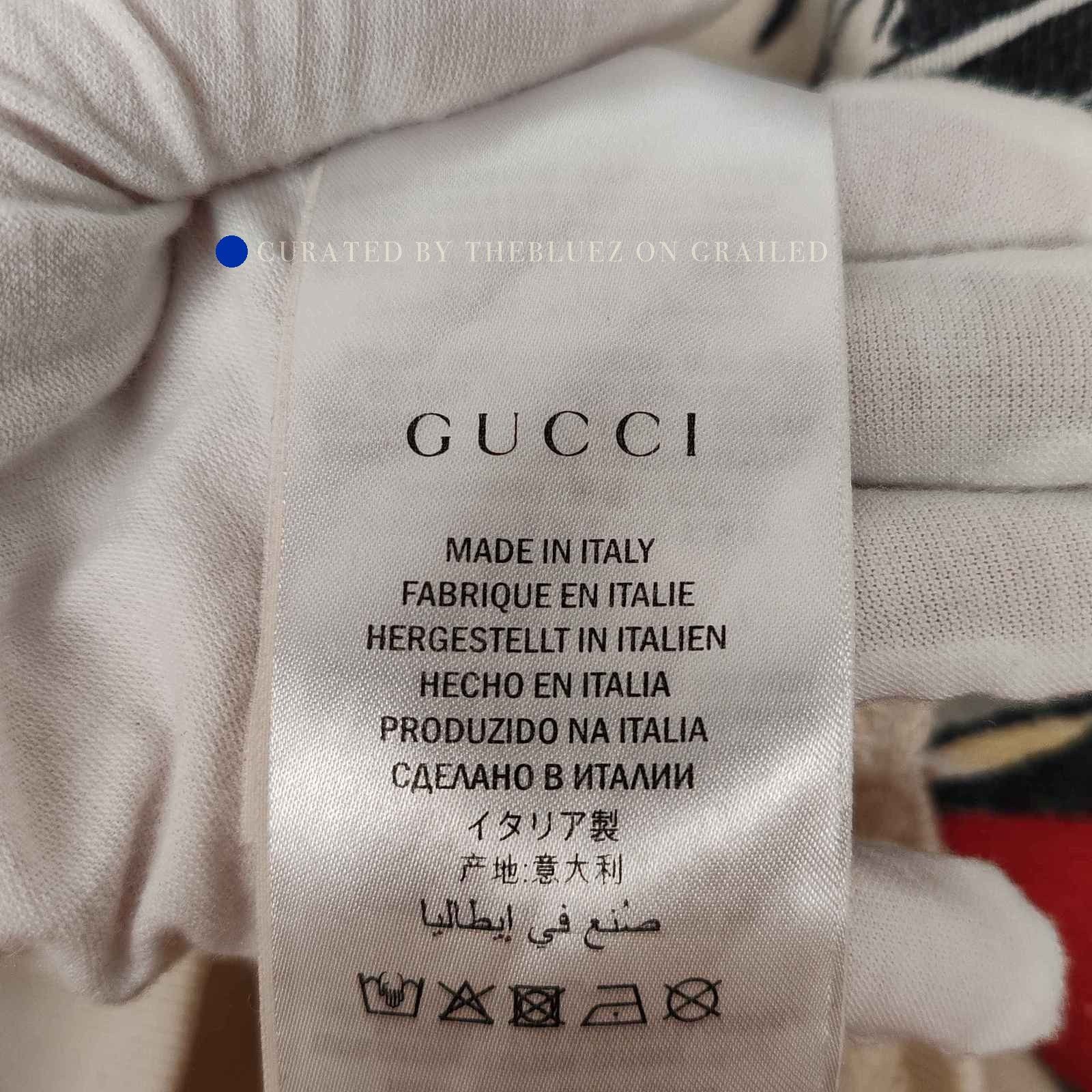 Gucci White Tiger Print Logo Sweatshirt Size US S / EU 44-46 / 1 - 4 Thumbnail