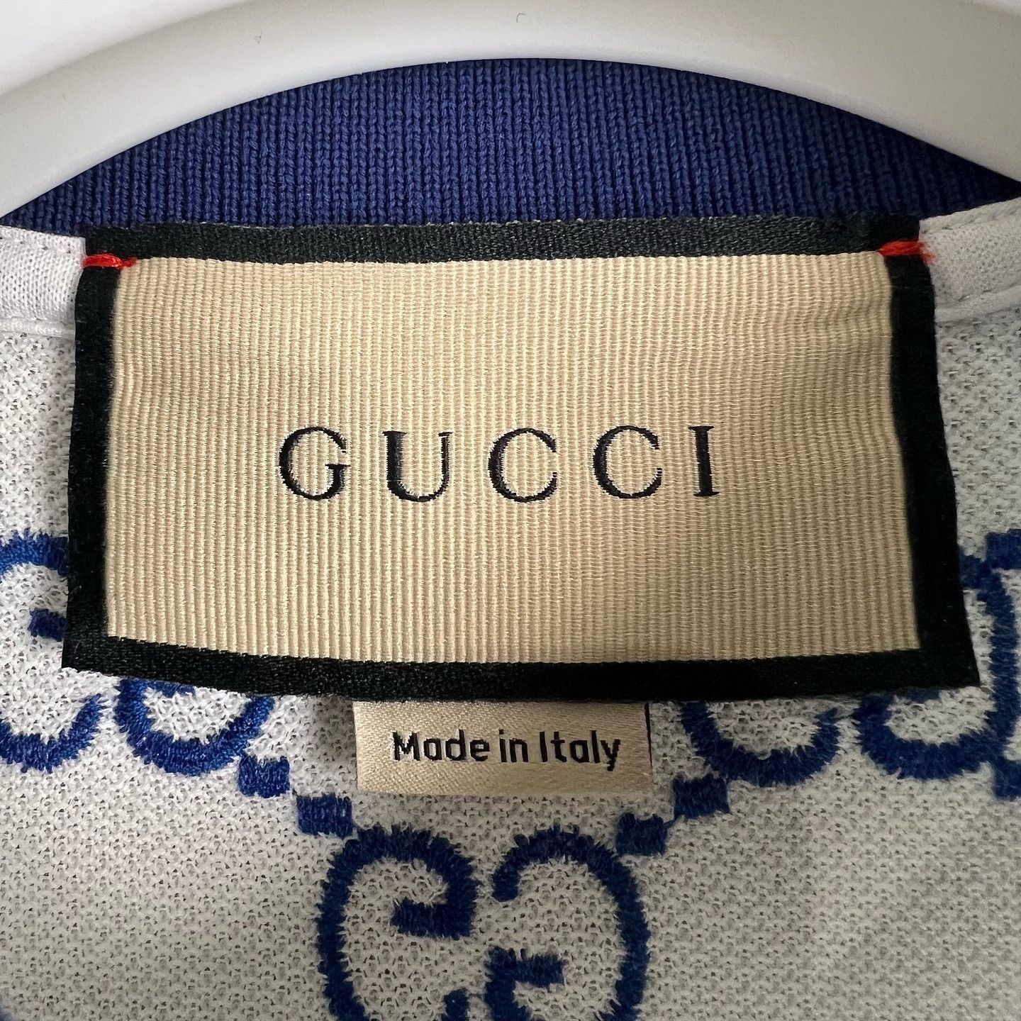 Gucci GG Monogram Polo Shirt in White Size US XL / EU 56 / 4 - 3 Thumbnail