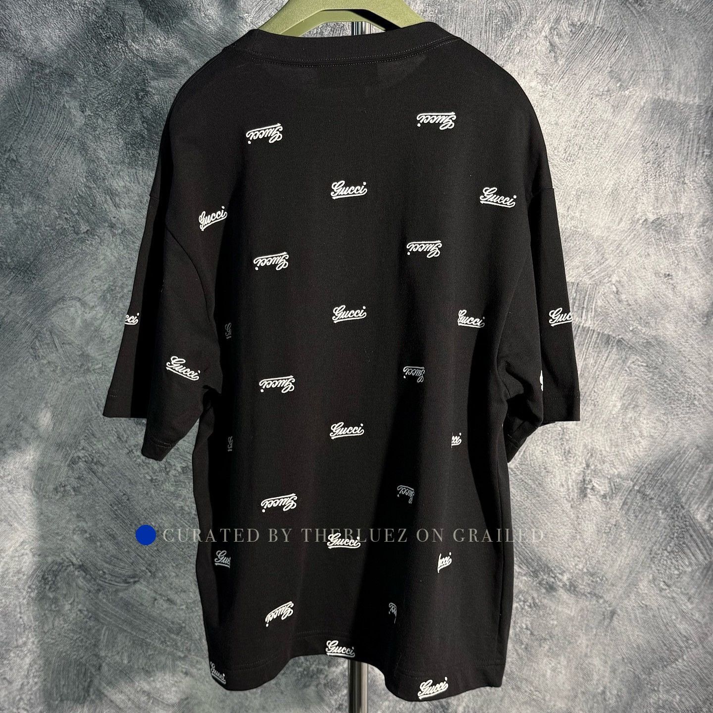 Gucci Classic Black Logo Graphic Tee Size US XXS / EU 40 - 2 Thumbnail