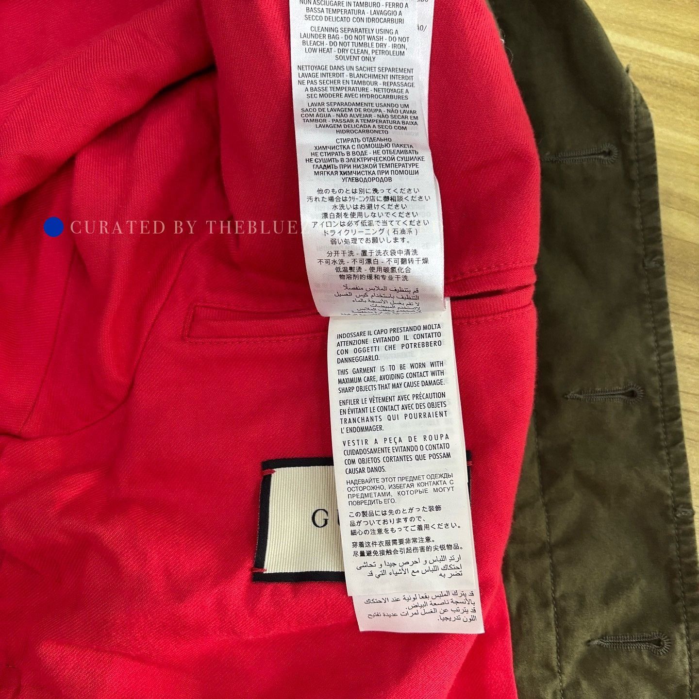 Gucci Spiritismo Logo Field Jacket in Green Size US S / EU 44-46 / 1 - 6 Thumbnail