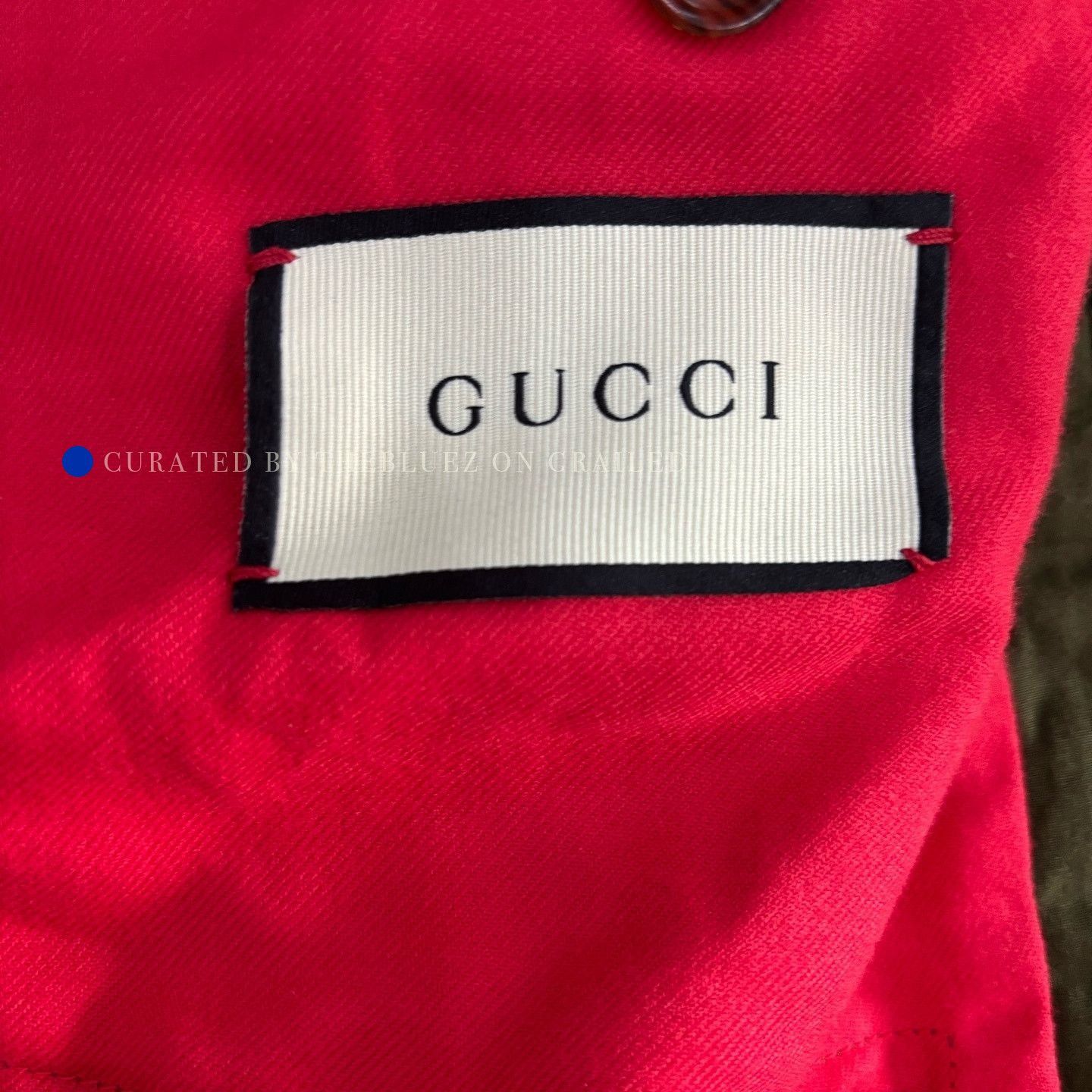 Gucci Spiritismo Logo Field Jacket in Green Size US S / EU 44-46 / 1 - 3 Thumbnail