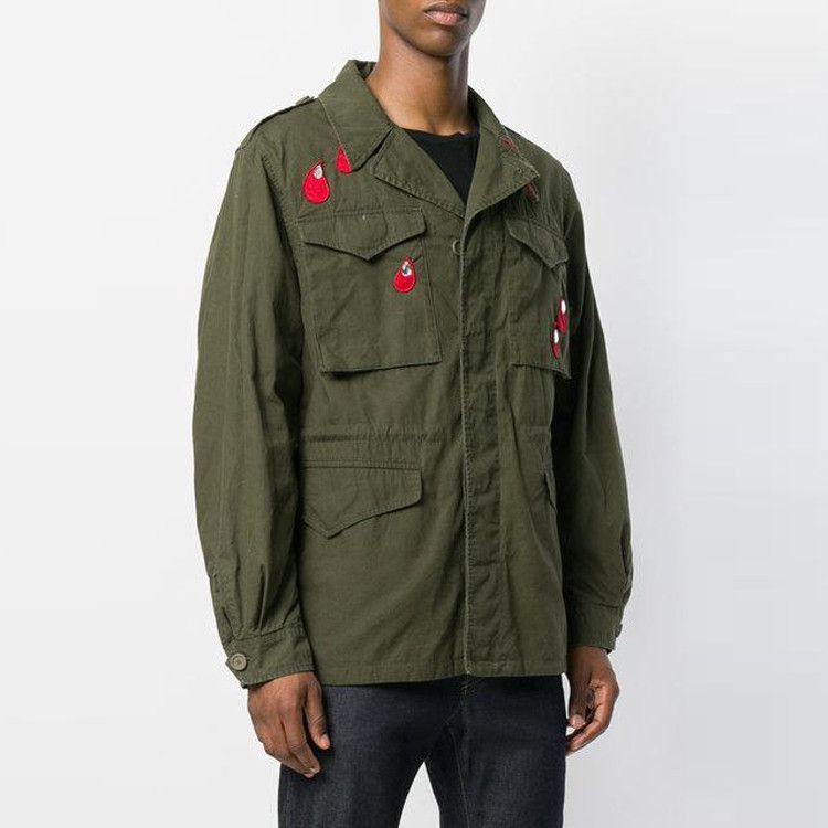 Gucci Spiritismo Logo Field Jacket in Green Size US S / EU 44-46 / 1 - 12 Thumbnail