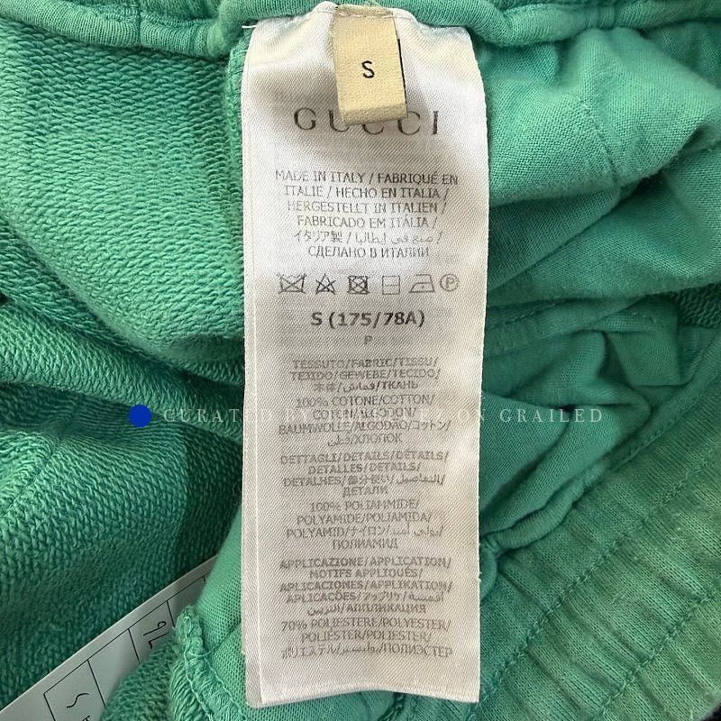 Gucci Pineapple Logo Shorts in Green Size US 30 / EU 46 - 4 Thumbnail
