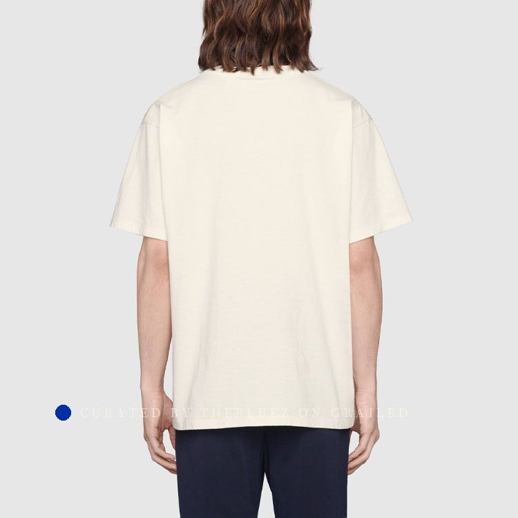 Gucci Interlocking G Stripe T-Shirt in White Size US XXL / EU 58 / 5 - 9 Thumbnail