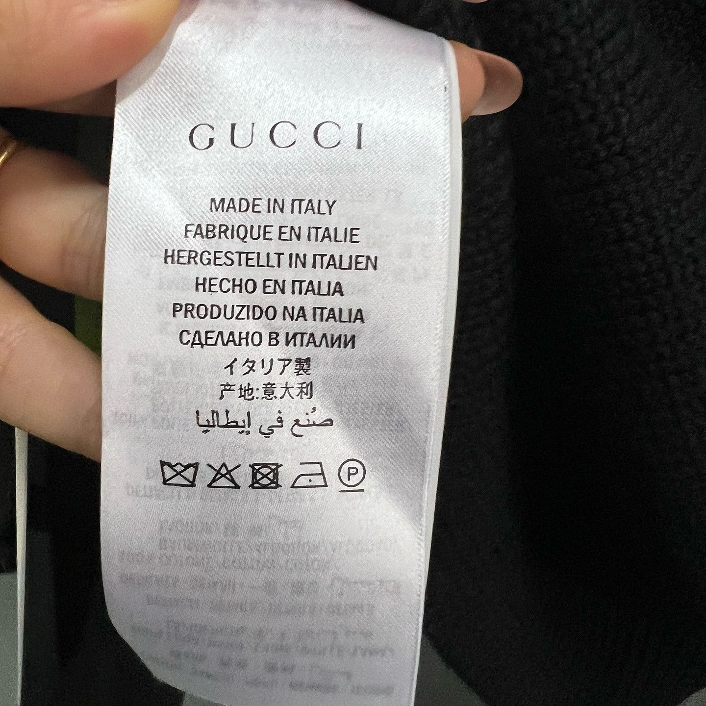 Gucci V-Neck Sweater with Bee Embroidery Size US M / EU 48-50 / 2 - 4 Thumbnail