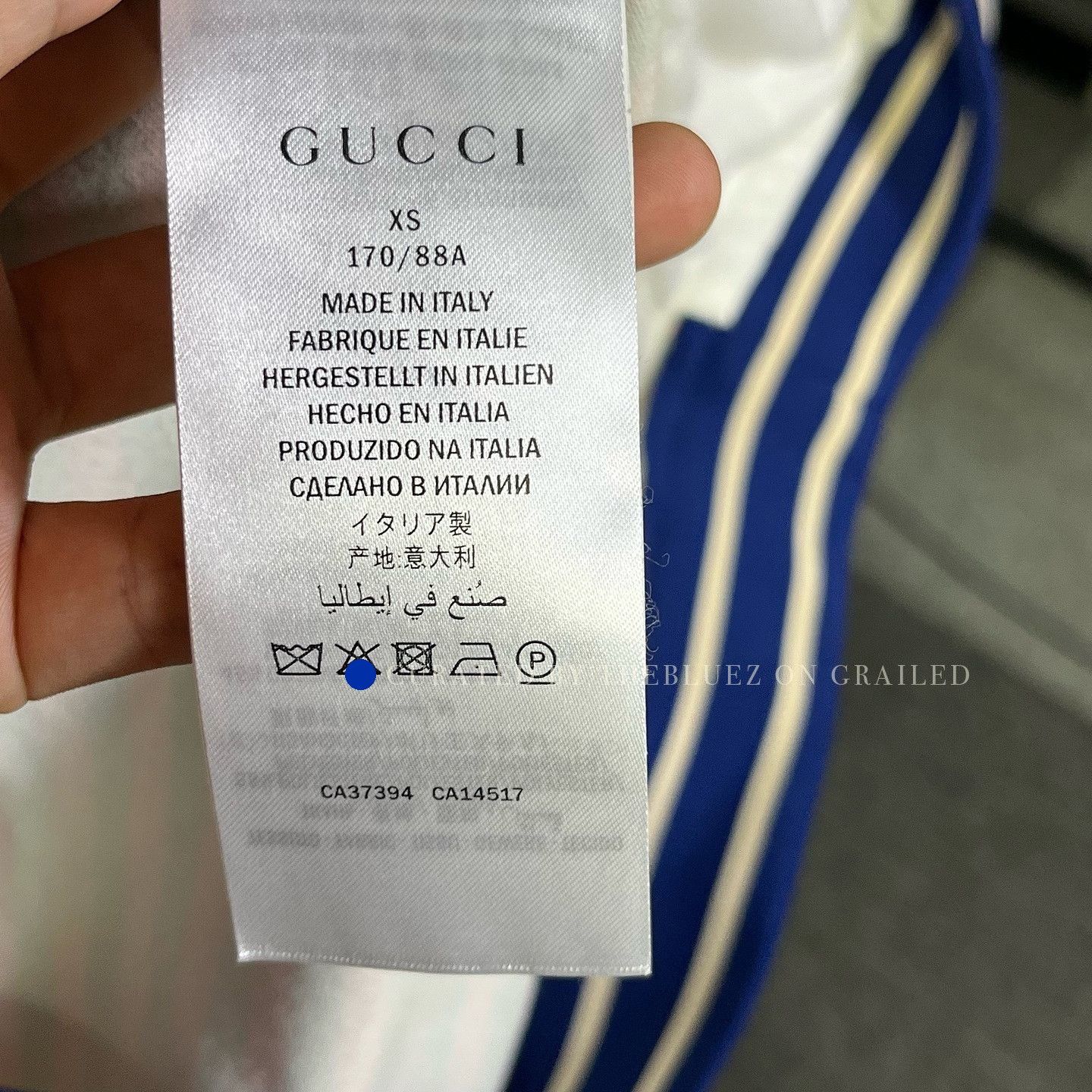 Gucci Multi-Color Stripe Logo Zip Jacket Size US S / EU 44-46 / 1 - 4 Thumbnail