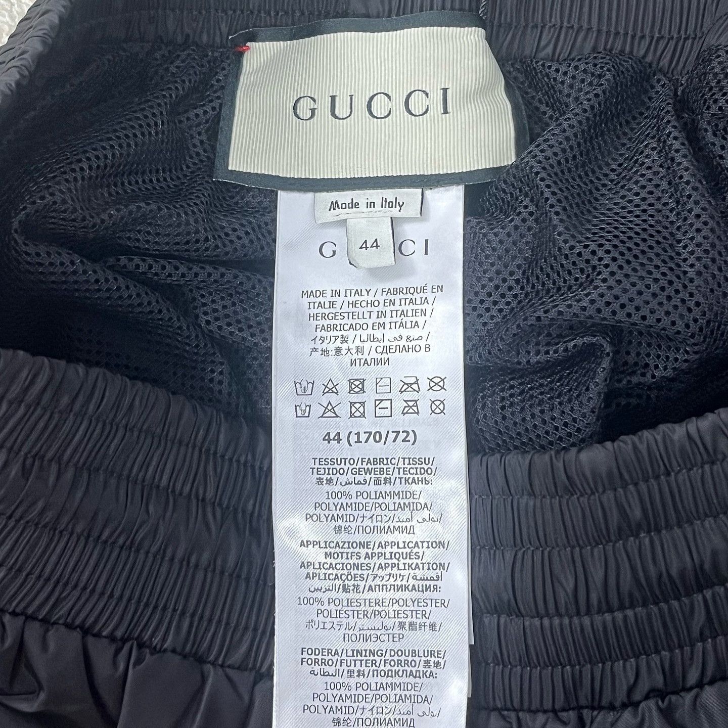 Gucci Logo Patch Nylon Shorts in Black Size US 28 / EU 44 - 4 Thumbnail