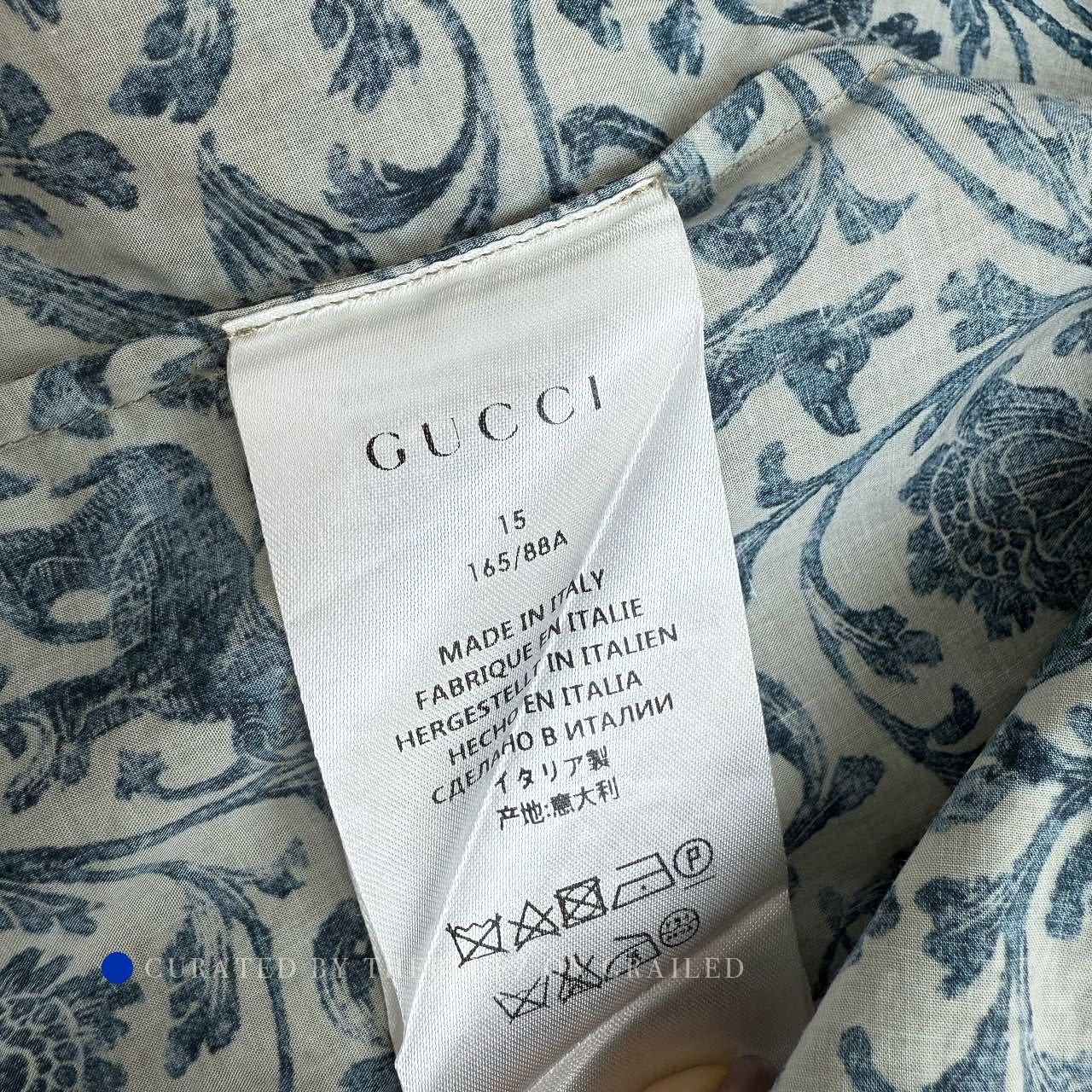 Gucci Floral Pattern Button Up Shirt Size US S / EU 44-46 / 1 - 4 Thumbnail