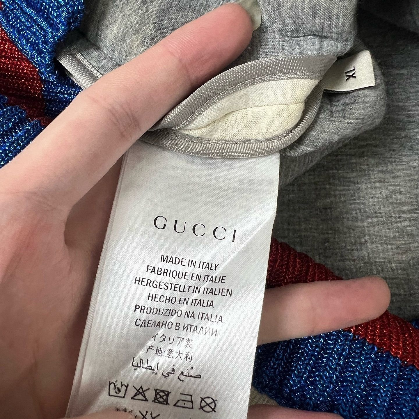 Gucci Flower Heart Print Sweatshirt in Beige Size US XL / EU 56 / 4 - 4 Thumbnail