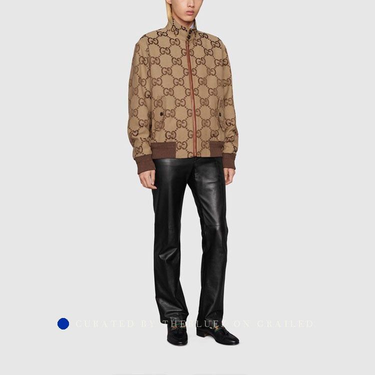 Gucci Canvas Jacket with GG Logo in Brown Size US S / EU 44-46 / 1 - 9 Thumbnail
