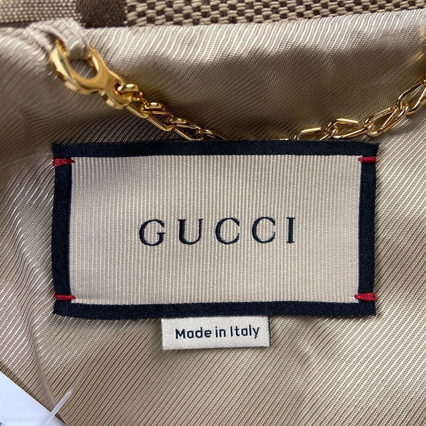 Gucci Canvas Jacket with GG Logo in Brown Size US S / EU 44-46 / 1 - 3 Thumbnail