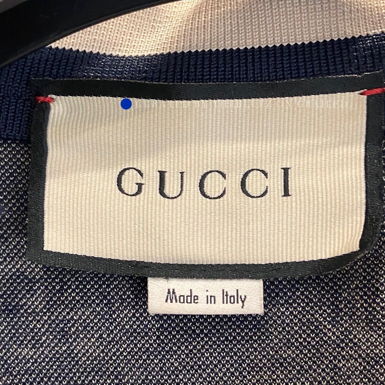Gucci GG Monogram Zip-Up Sweatshirt in Blue Size US XS / EU 42 / 0 - 3 Thumbnail