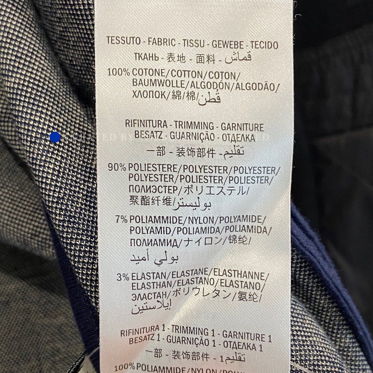 Gucci GG Monogram Zip-Up Sweatshirt in Blue Size US XS / EU 42 / 0 - 5 Thumbnail