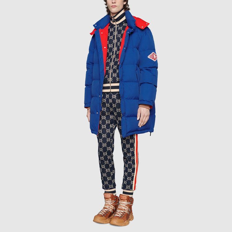 Gucci GG Monogram Zip-Up Sweatshirt in Blue Size US XS / EU 42 / 0 - 8 Thumbnail