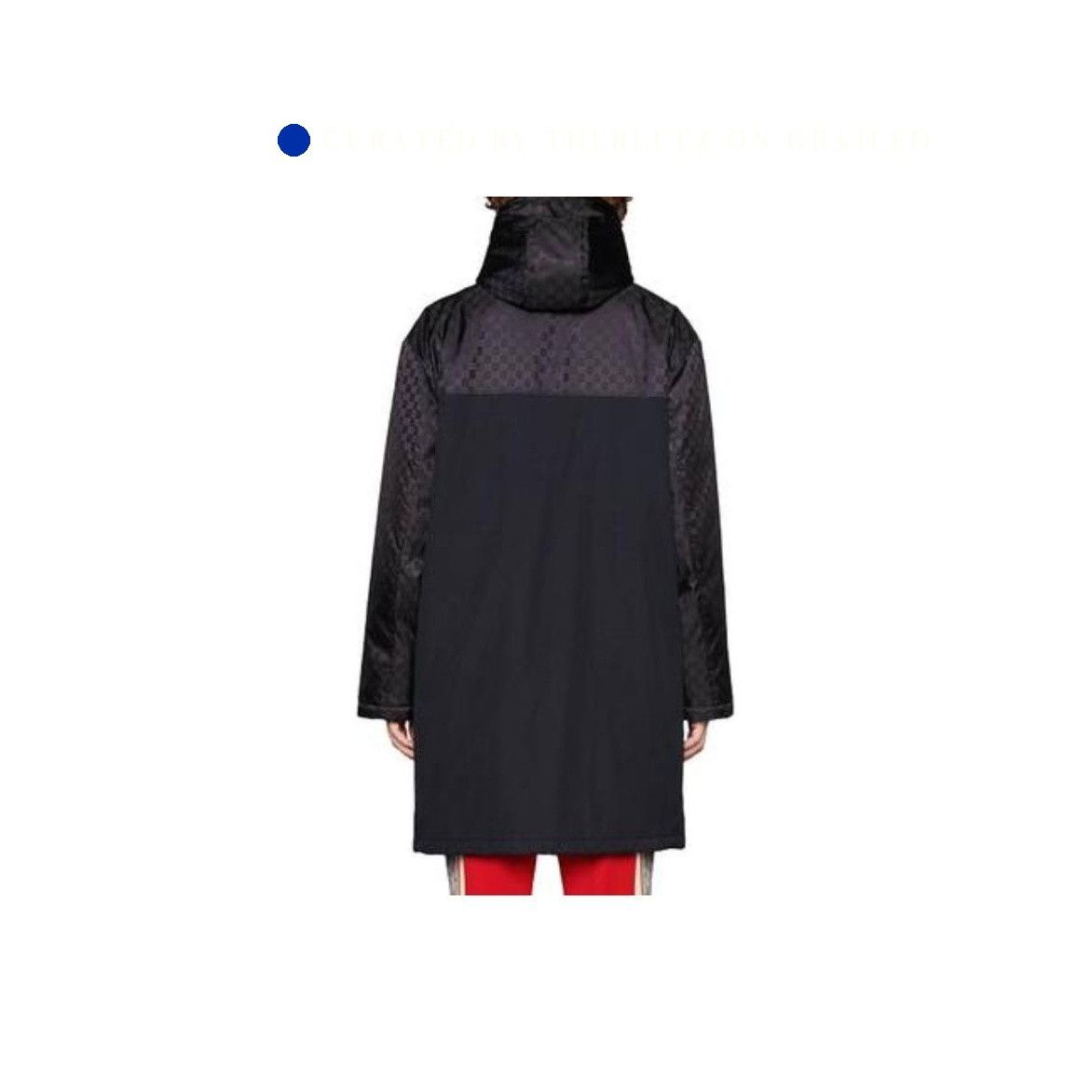 Gucci Monogram Hooded Parka in Black Size US M / EU 48-50 / 2 - 10 Thumbnail