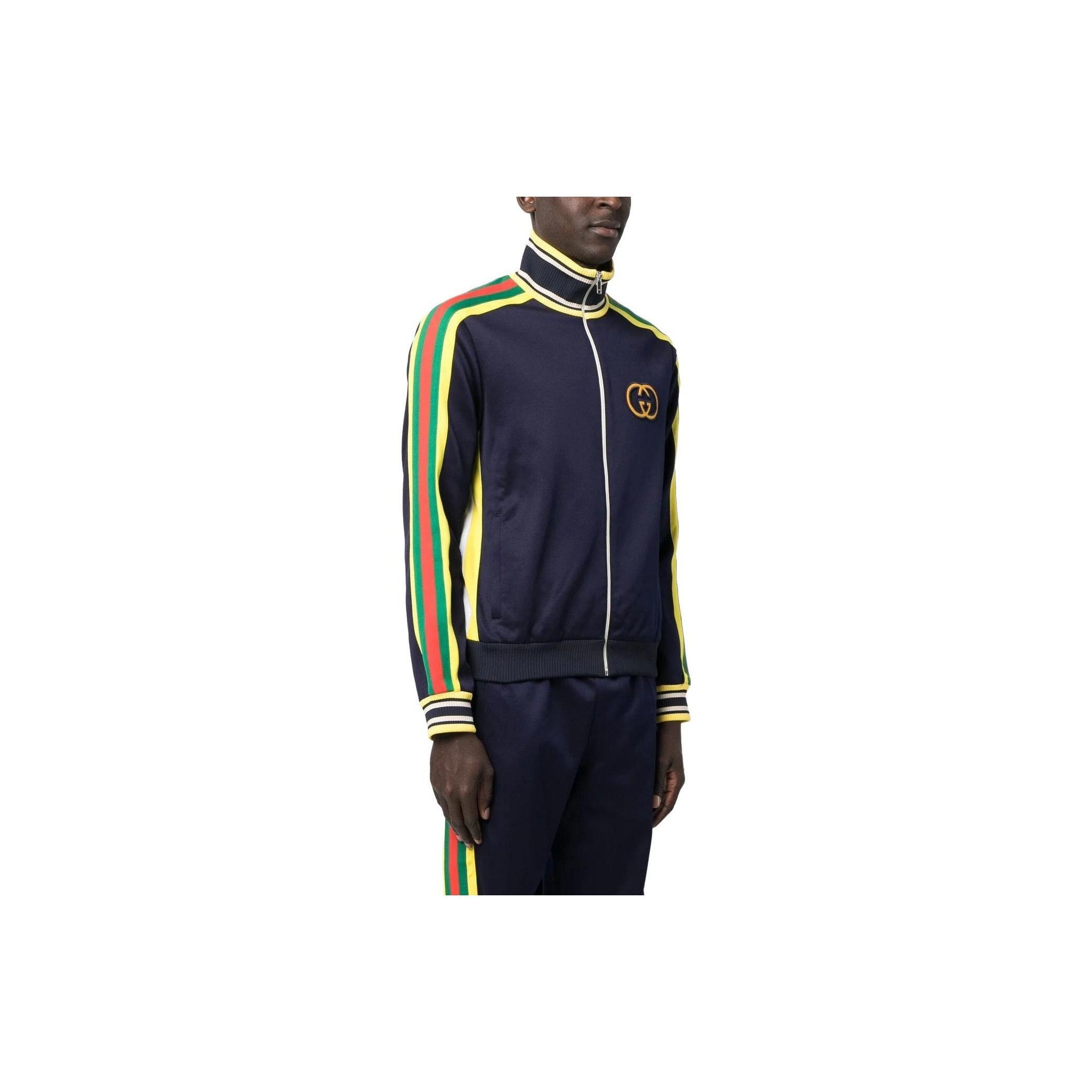 Gucci Interlocking G Track Jacket in Blue Size US M / EU 48-50 / 2 - 12 Thumbnail