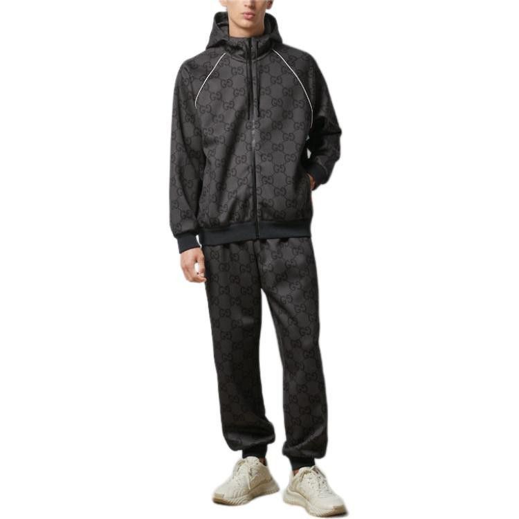 Gucci Monogram Zip Jacket in Black Size US XXL / EU 58 / 5 - 7 Thumbnail