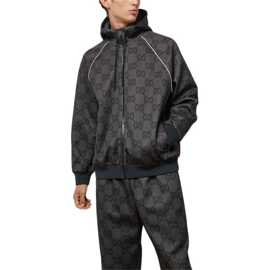 Gucci Monogram Zip Jacket in Black Size US XXL / EU 58 / 5 - 8 Thumbnail