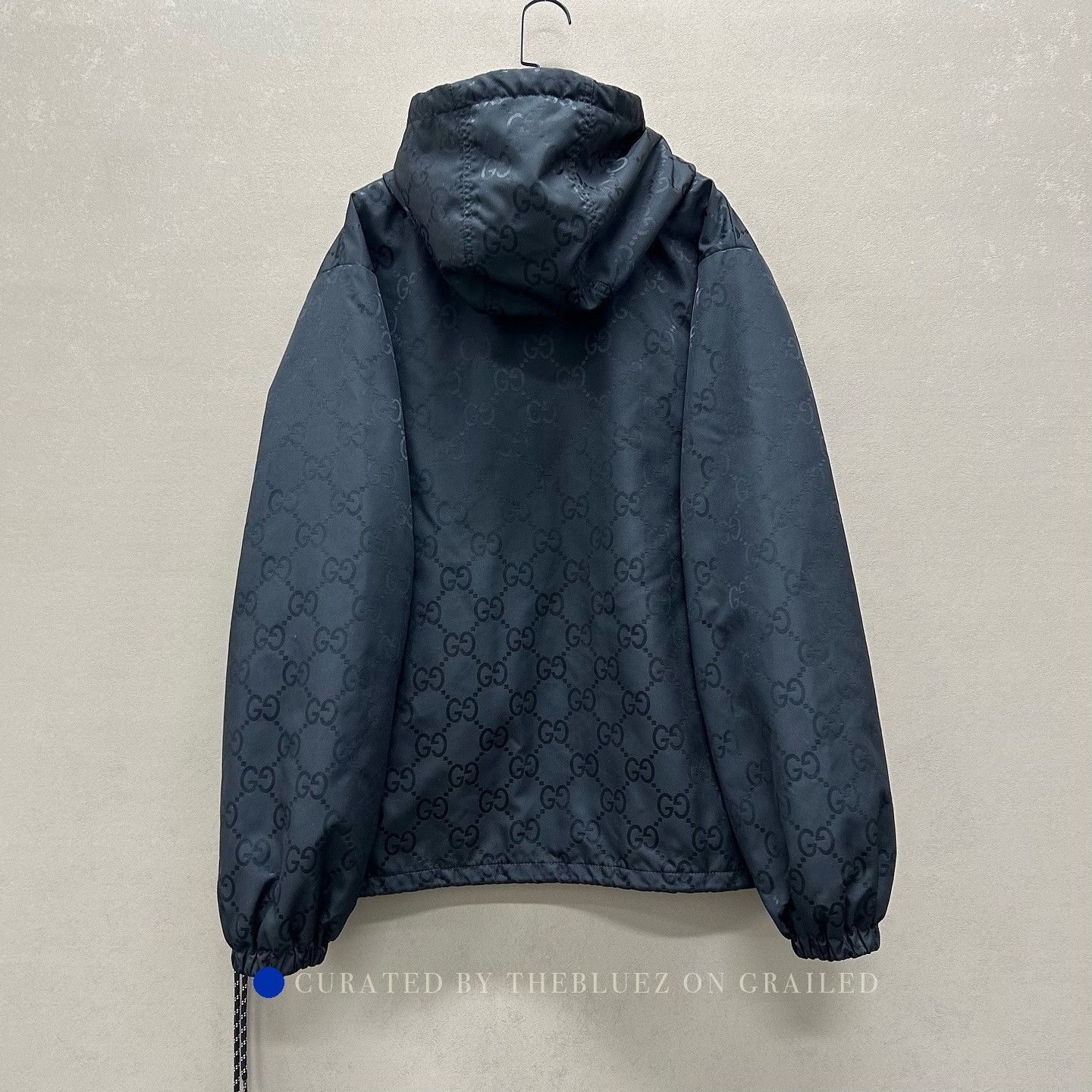 Gucci Monogram Hooded Jacket in Black Size US M / EU 48-50 / 2 - 2 Thumbnail