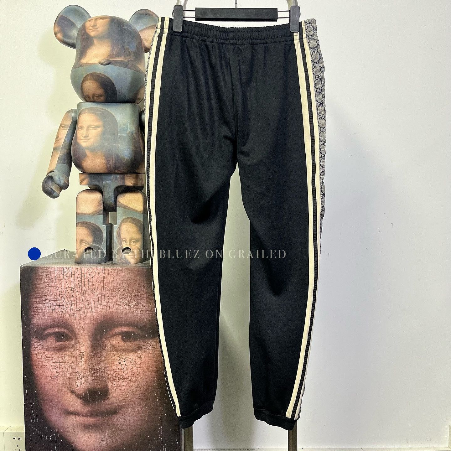 Gucci Black Technical Jersey Joggers Size US 30 / EU 46 - 2 Thumbnail