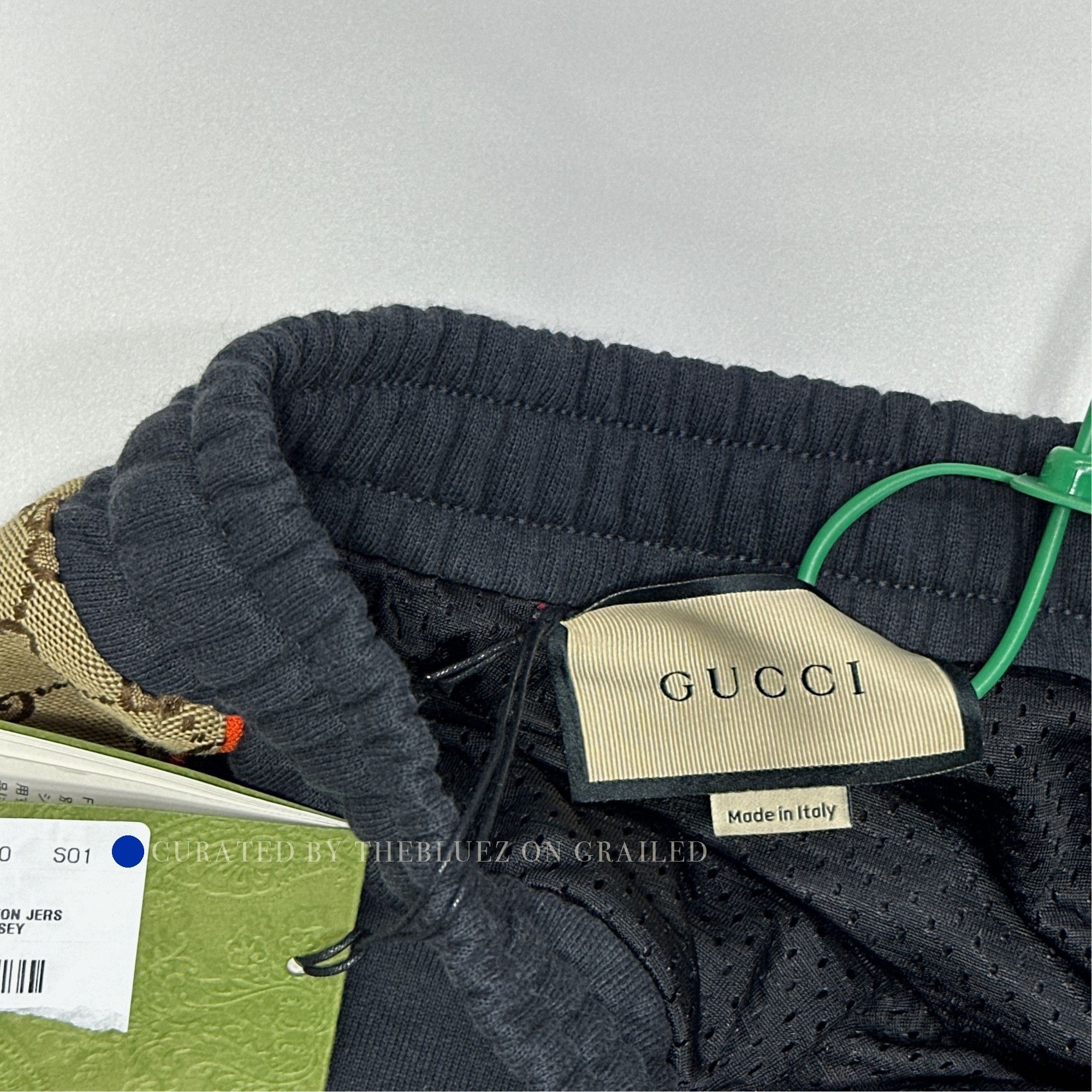 Gucci Gray Monogram Side Stripe Shorts Size US 32 / EU 48 - 4 Thumbnail