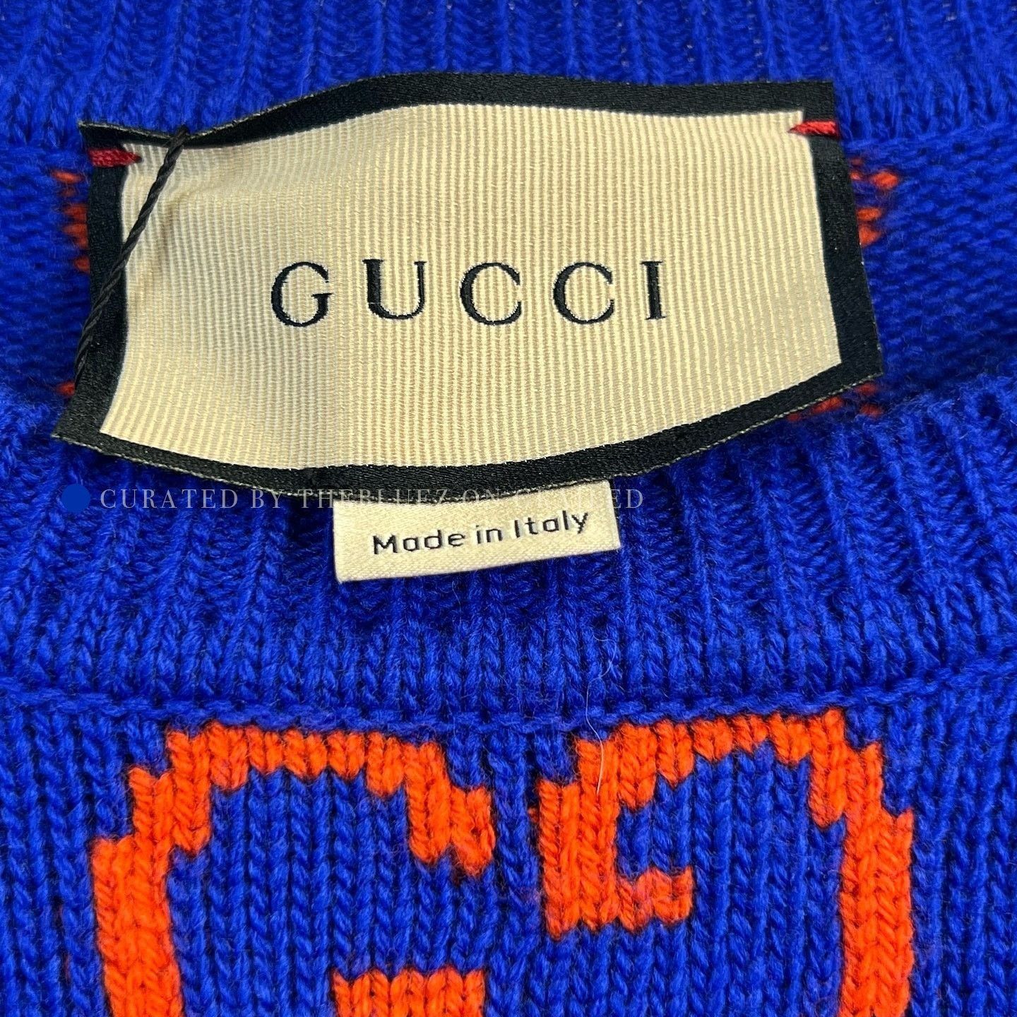 Gucci Cozy Wool Sweater with GG Logo in Blue Size US S / EU 44-46 / 1 - 3 Thumbnail