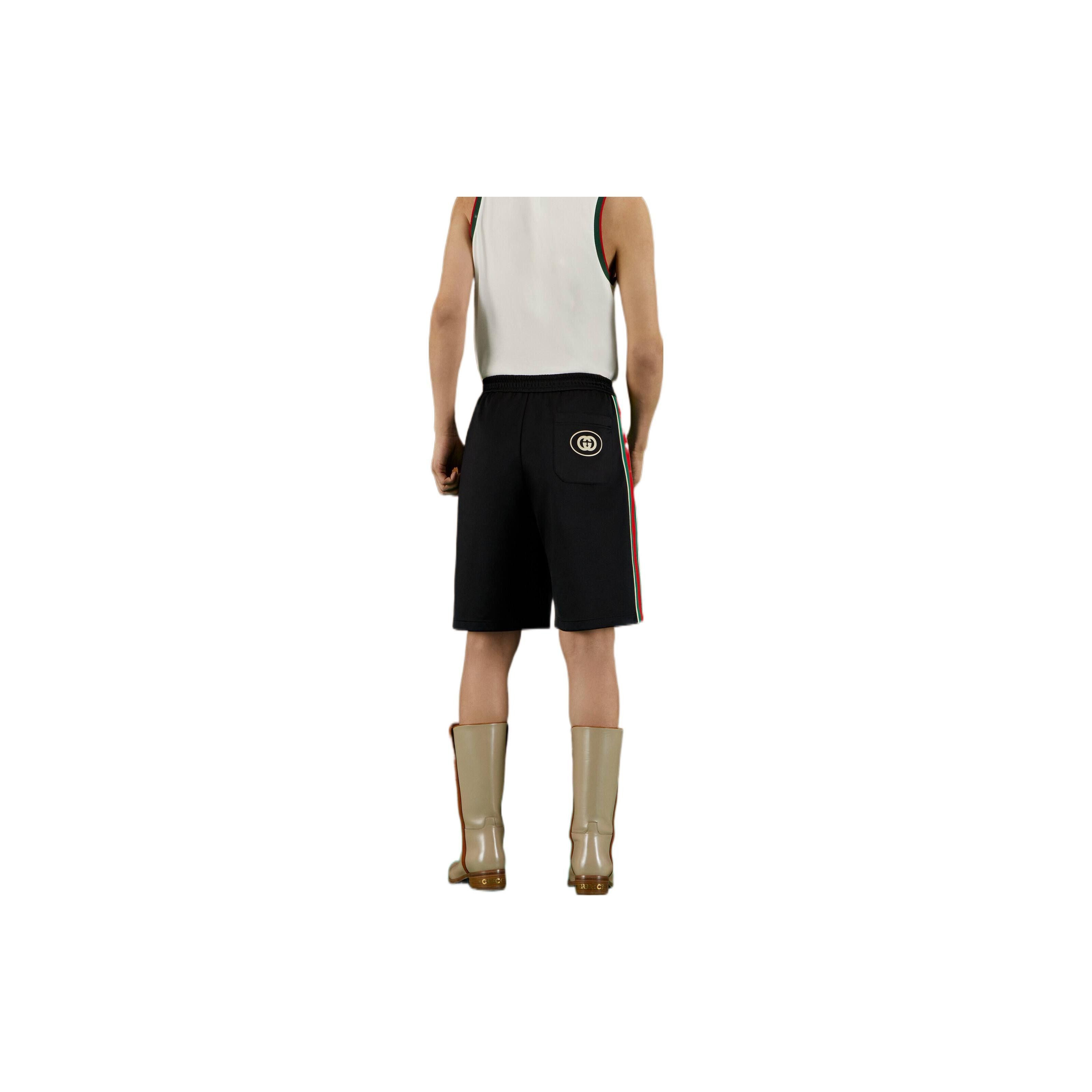Gucci Black Web Stripe Shorts Size 28 Size US 28 / EU 44 - 9 Thumbnail