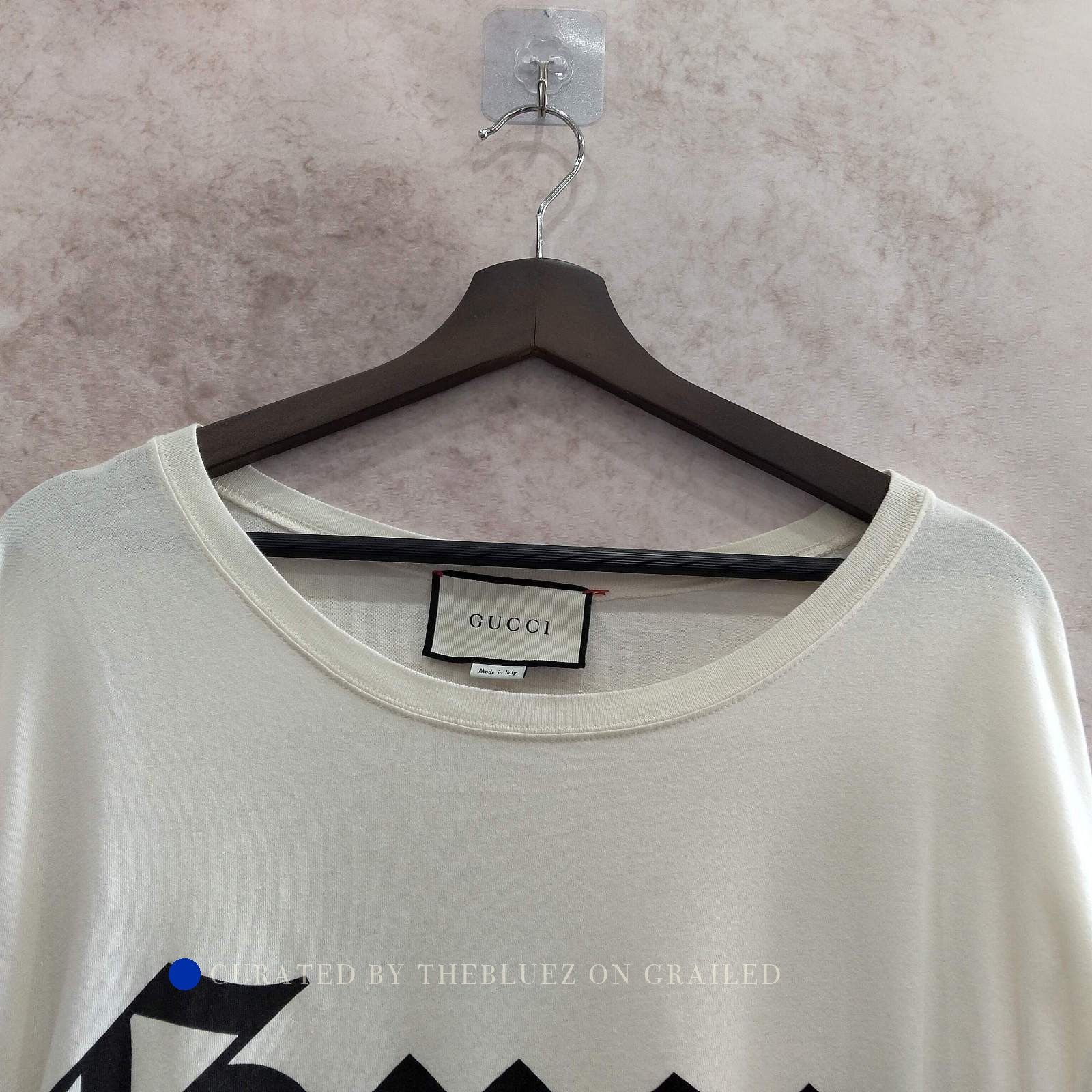 Gucci Vintage-Inspired Logo Graphic Tee Size US L / EU 52-54 / 3 - 6 Thumbnail